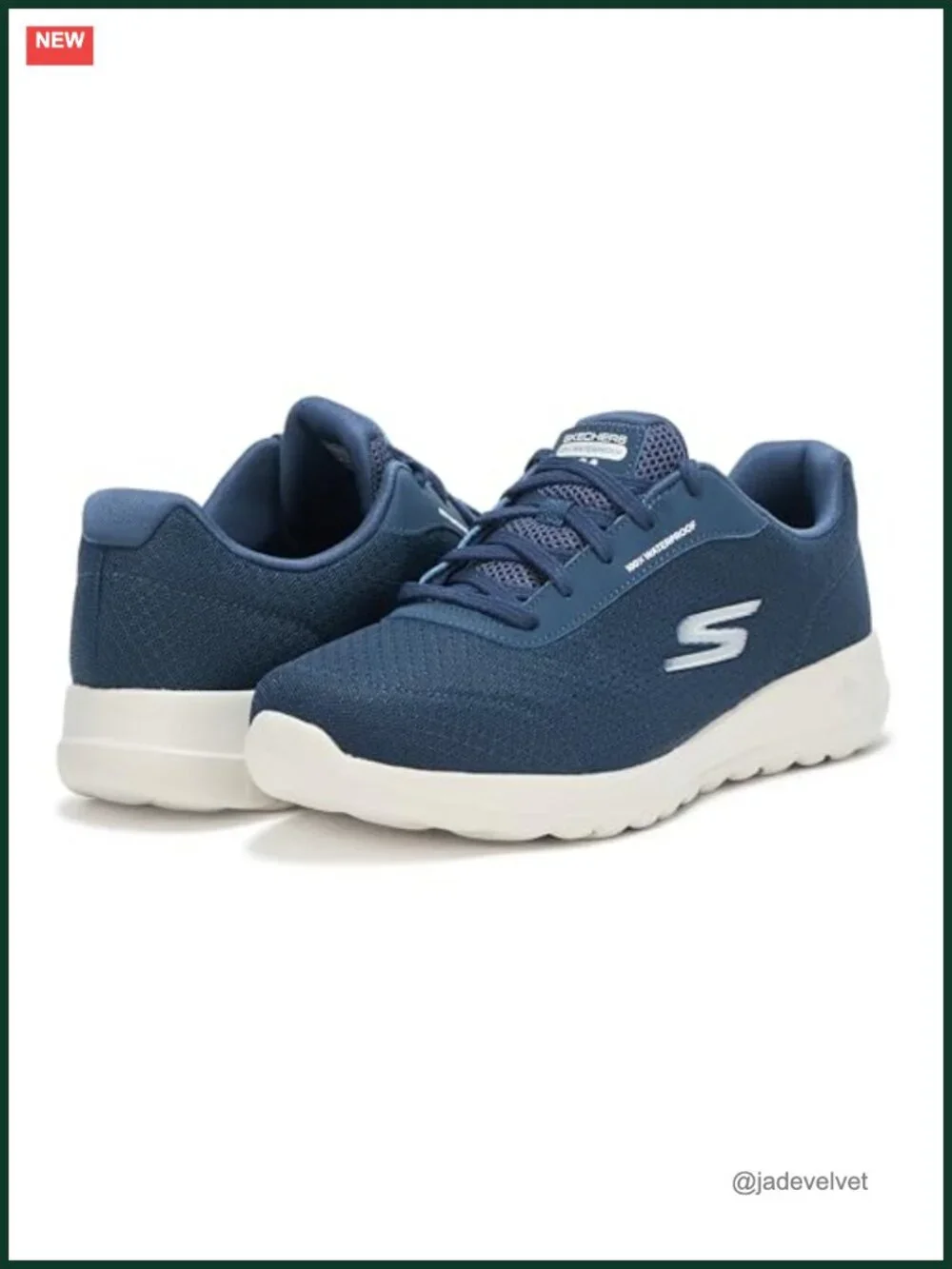 Women's Waterproof Walking Sneakers - Breathable Mesh, Lace-Up